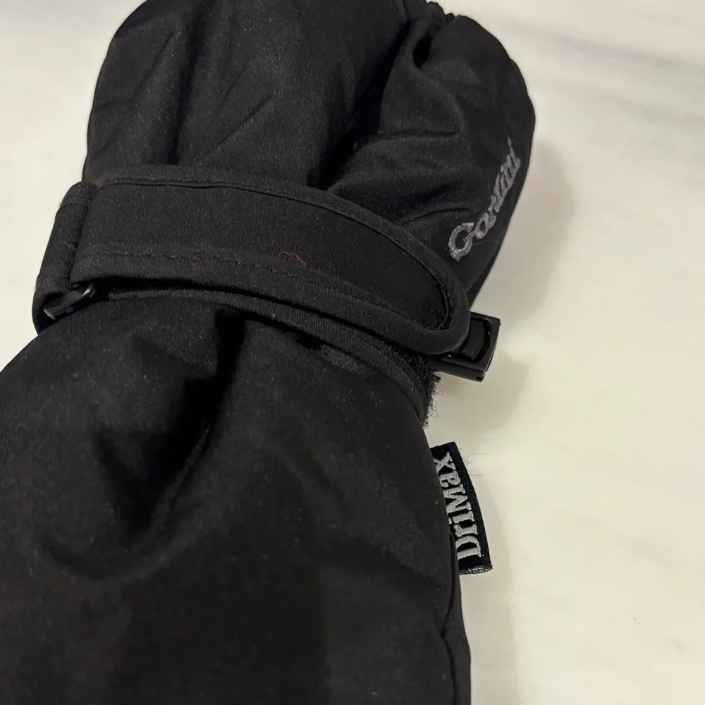 Gordini unisex black Insulated infants Winter Mittens size L